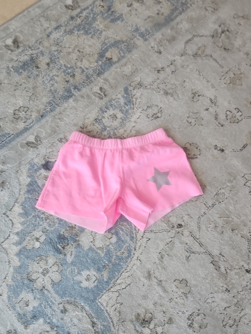 Firehouse Girls' Pink Athletic Shorts with Star Accent